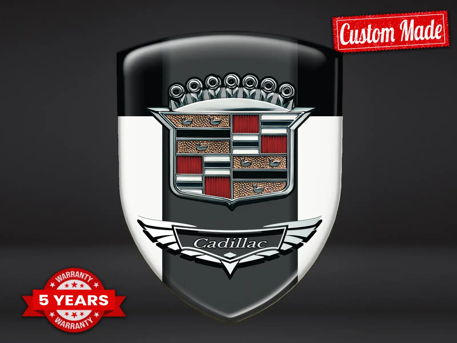 Cadillac Badges Auto Pro Robuste Tuning Moderne Haute Qualité ST